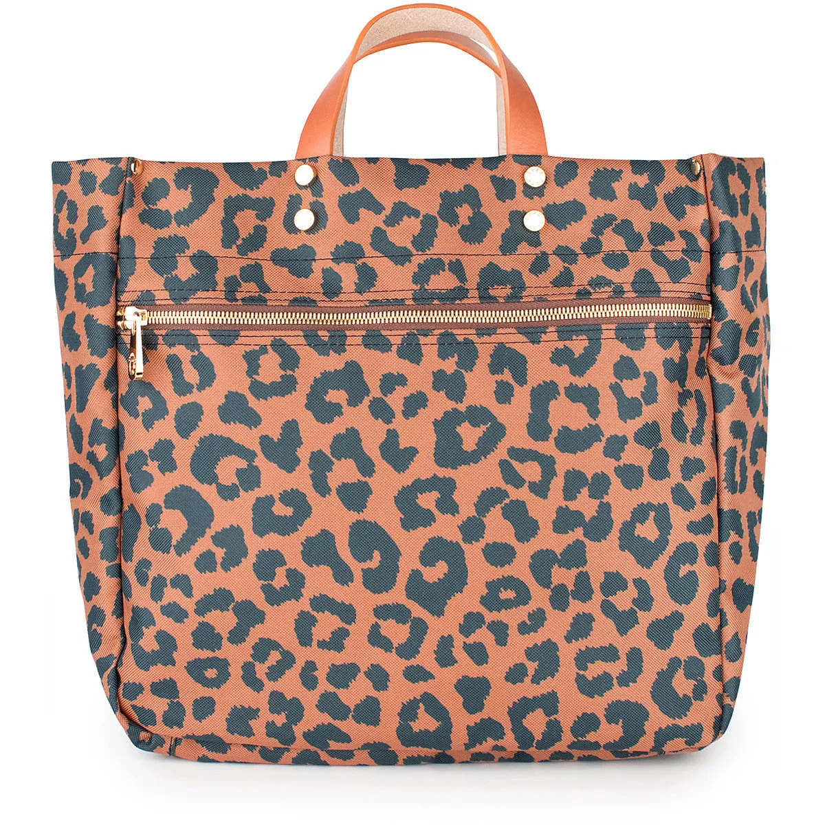 Codie Nylon Tote - Leopard (Ships in 1-2 Weeks)