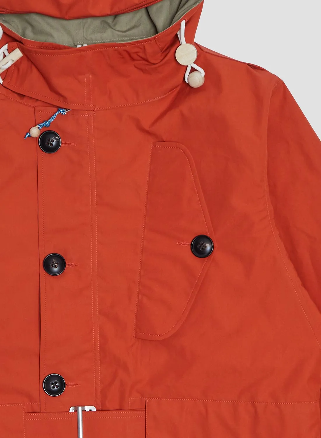 Cold Weather Parka in Orange