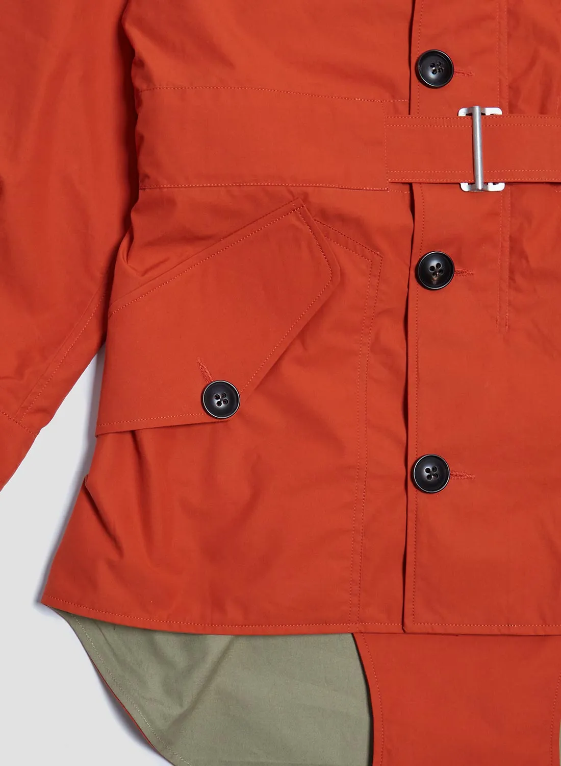 Cold Weather Parka in Orange