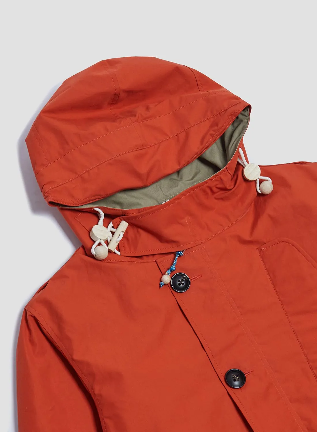 Cold Weather Parka in Orange