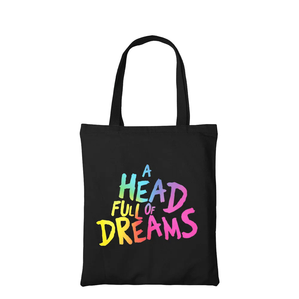 Coldplay Tote Bag - A Head Full Of Dreams