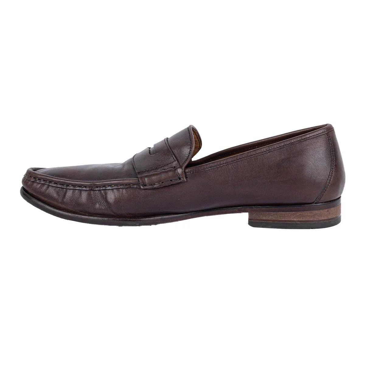 Cole Haan Pinch Penny Formal Slip Ons Leather Brown Colour For Men