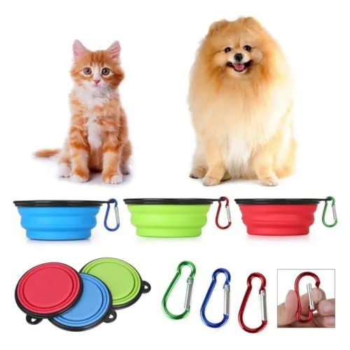 Collapsible Pet Bowl Set