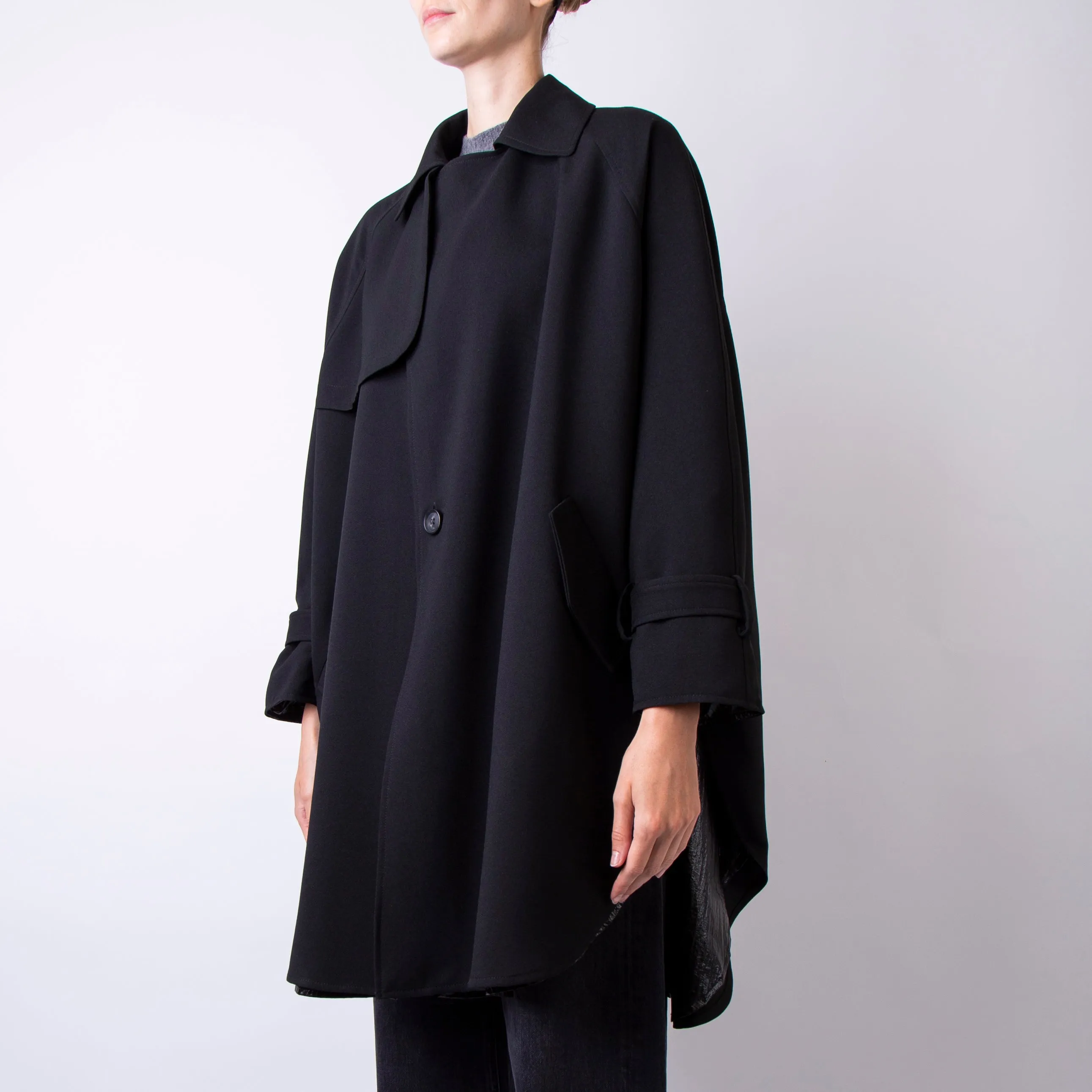 COLLECTION PRIVEE TRENCH COAT RA8019 BALAZ 1608 NERO