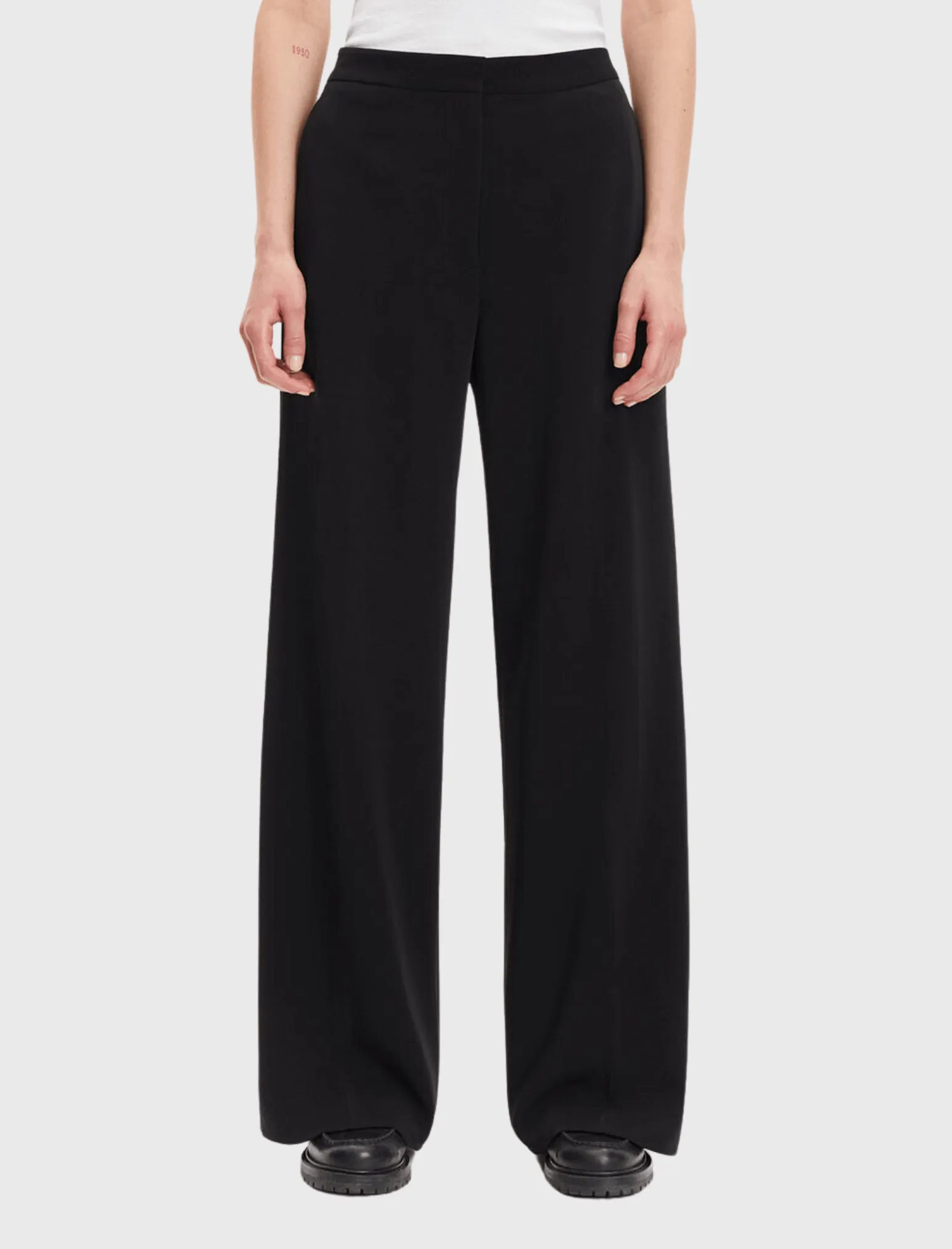 Collot Wide Leg Suit Trousers