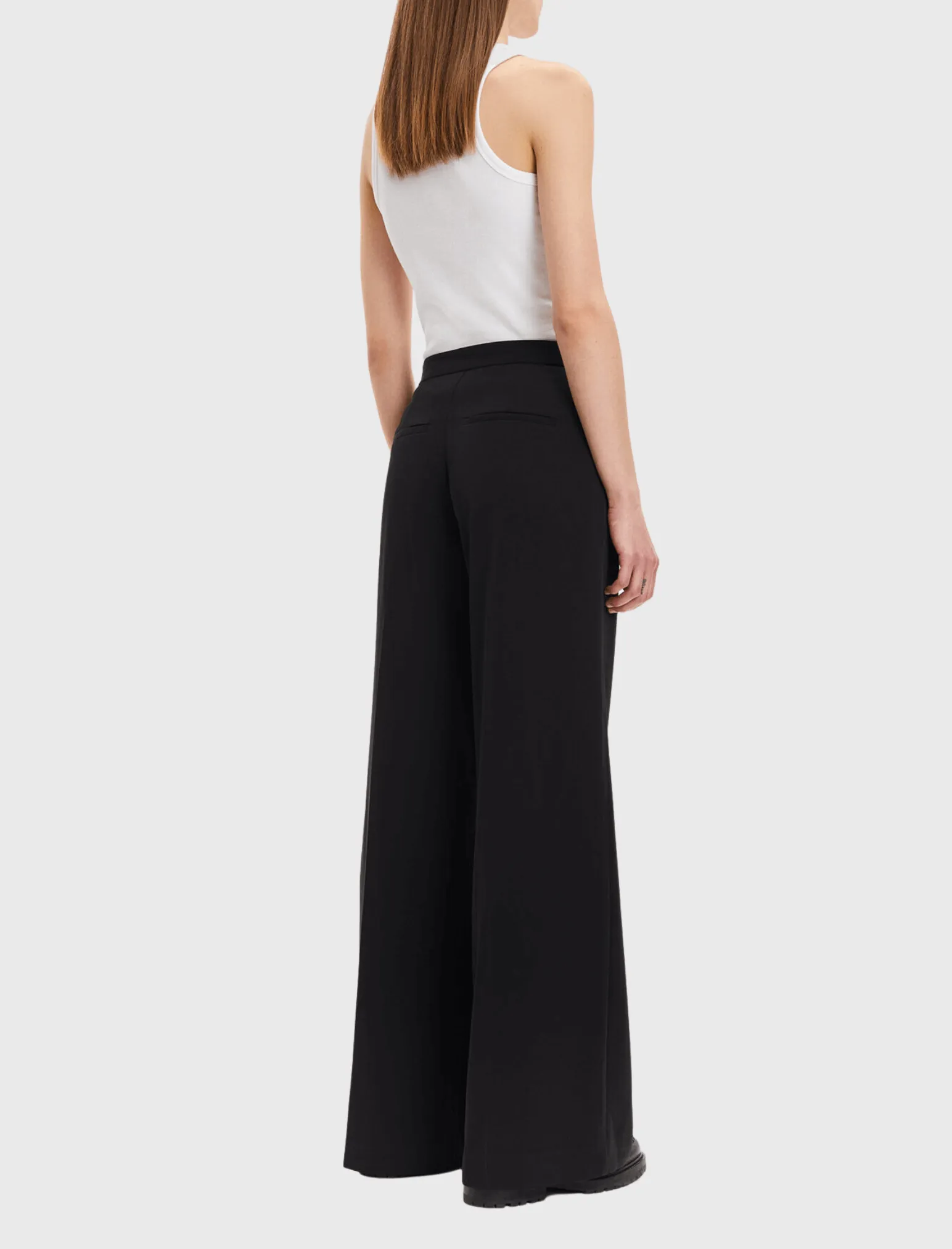 Collot Wide Leg Suit Trousers