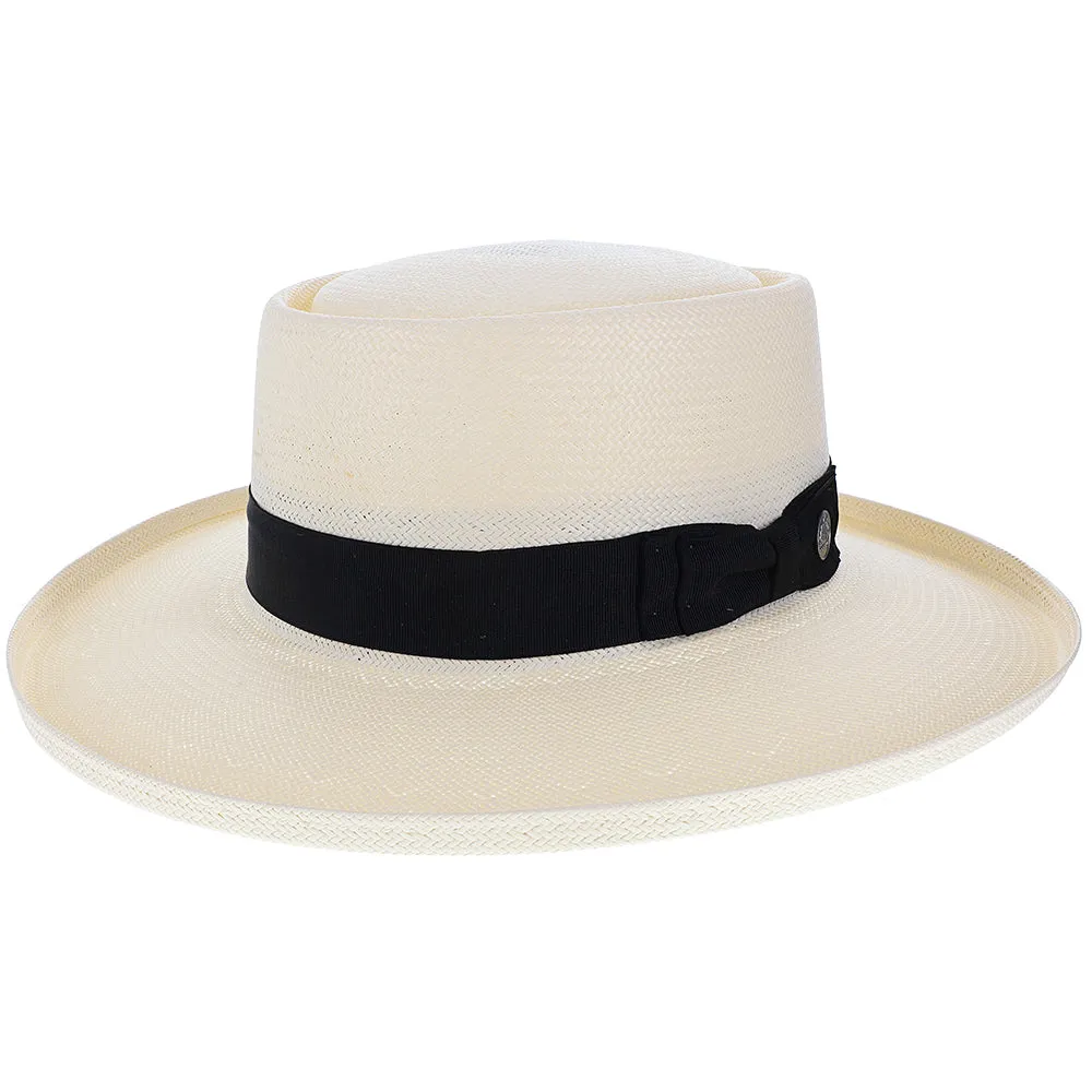 Colonel - Stetson Shantung Straw Gambler Hat