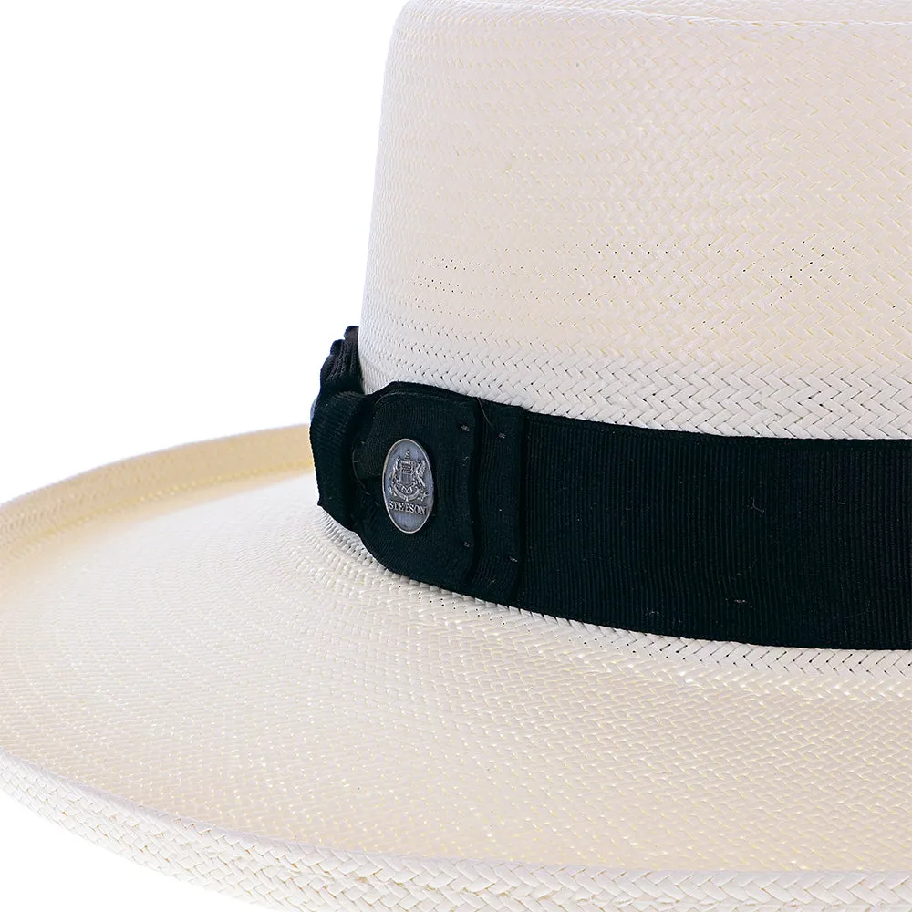 Colonel - Stetson Shantung Straw Gambler Hat