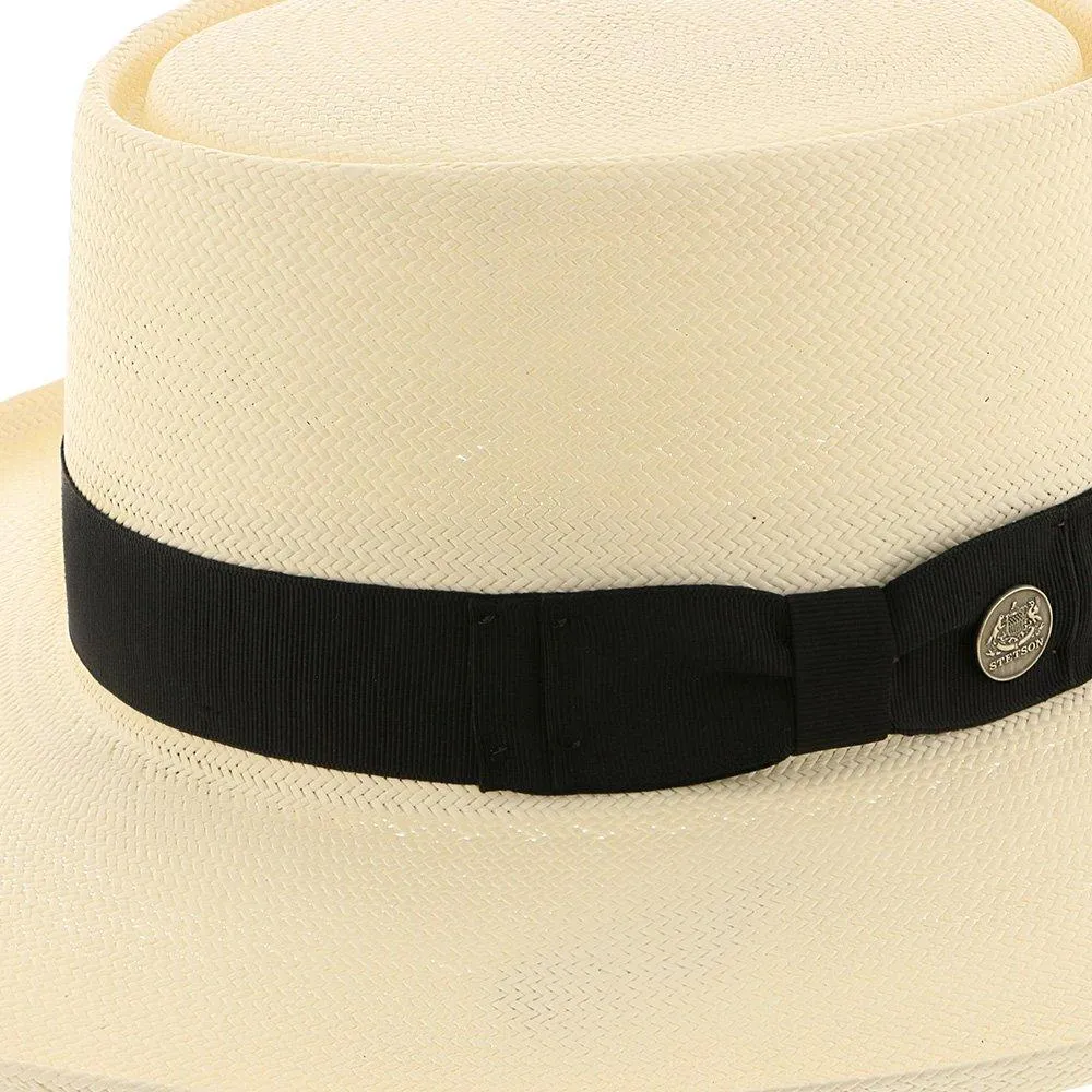 Colonel - Stetson Shantung Straw Gambler Hat