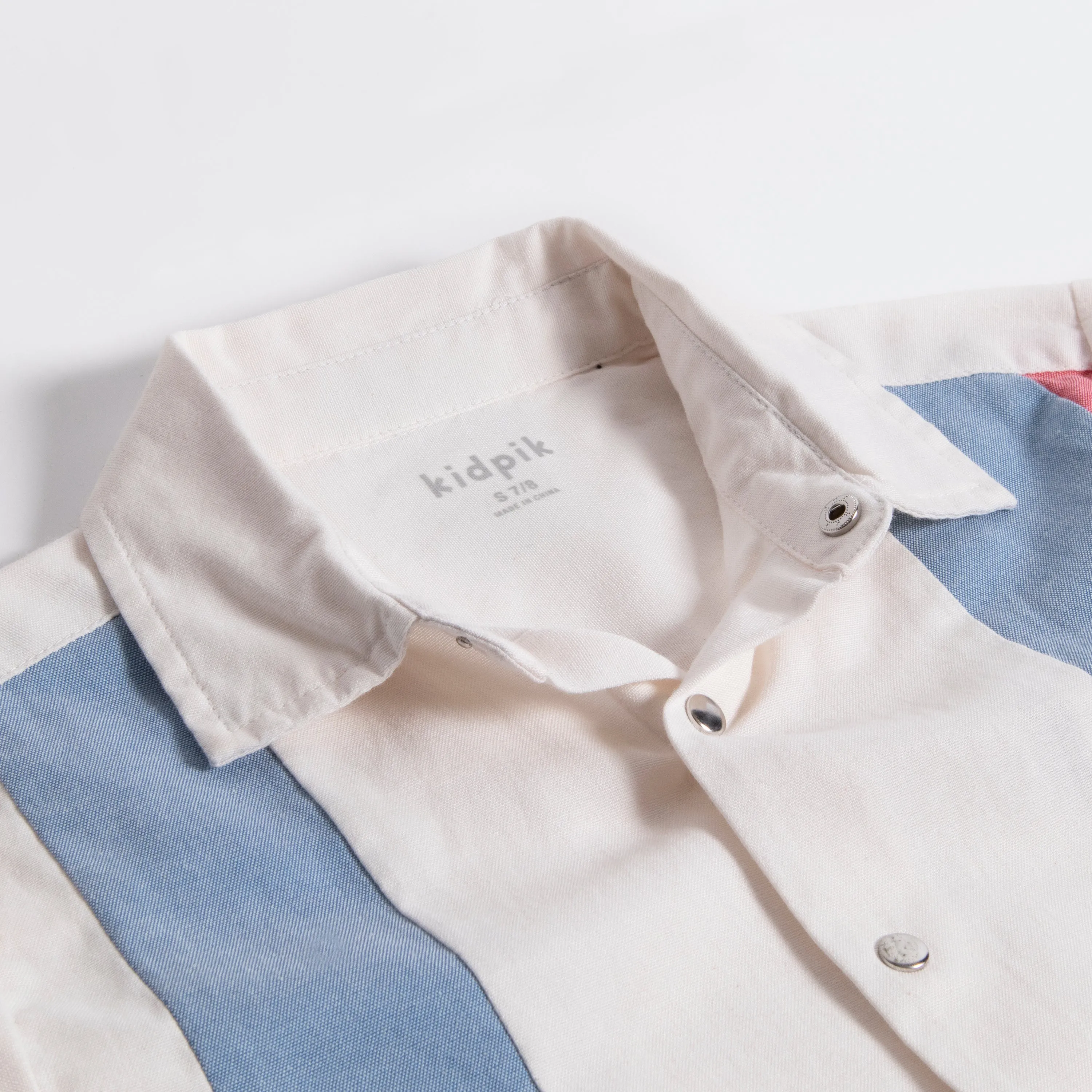 Color Block Oxford Shirt