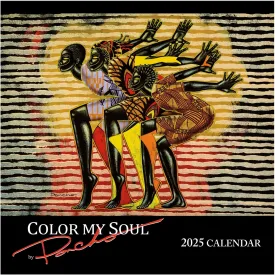 Color My Soul: The Art of Larry "Poncho" Brown 2025 Wall Calendar