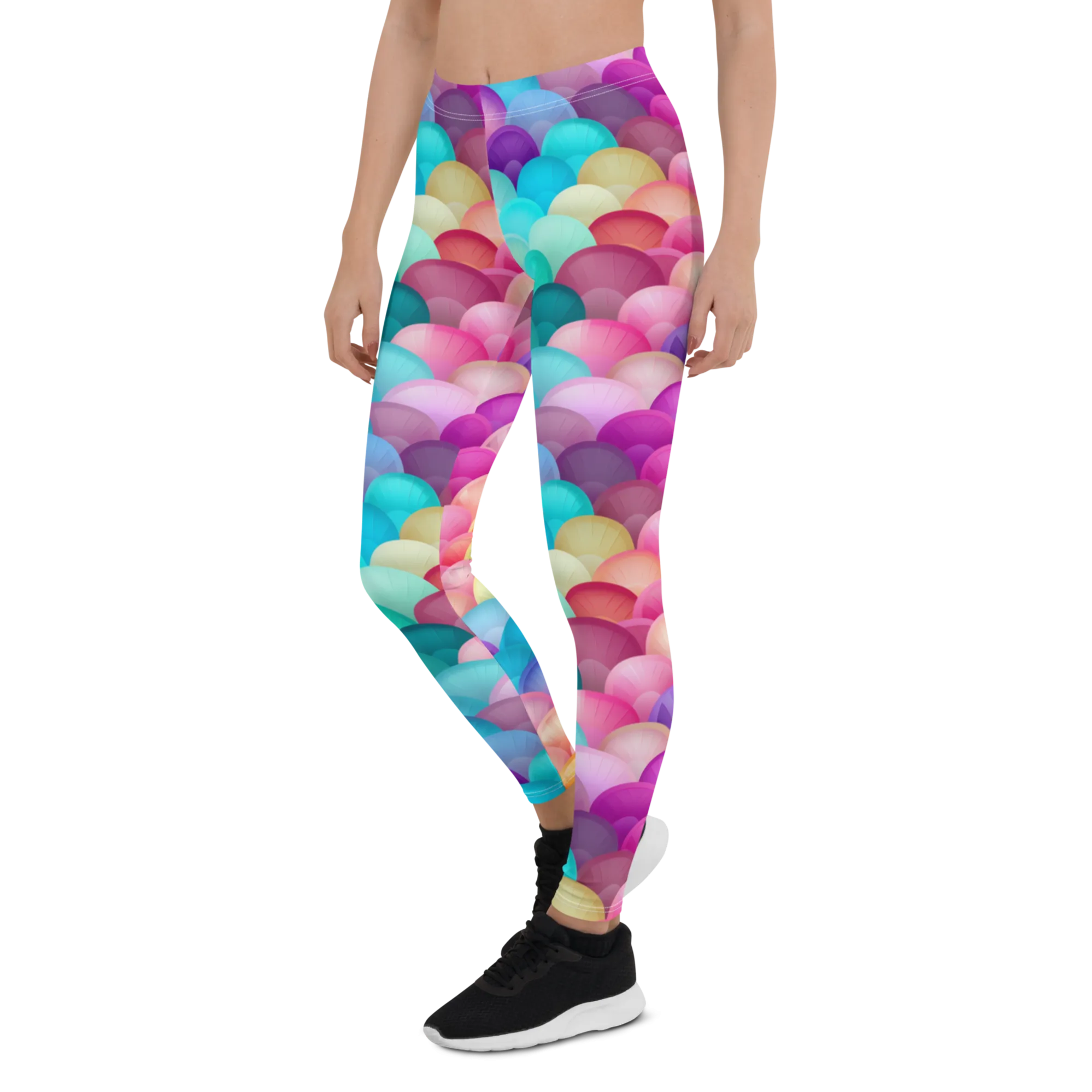 Colorful Fan Leggings