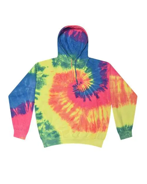 Colortone Men's Tie-Dyed Hooded Sweatshirt