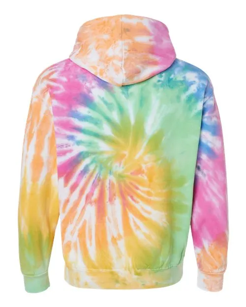 Colortone Men's Tie-Dyed Hooded Sweatshirt