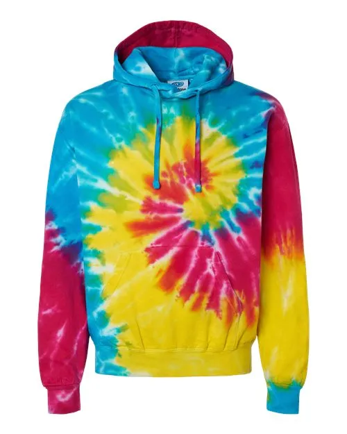 Colortone Men's Tie-Dyed Hooded Sweatshirt