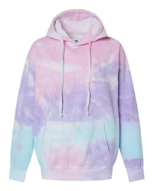 Colortone Men's Tie-Dyed Hooded Sweatshirt