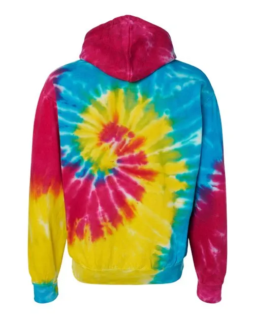 Colortone Men's Tie-Dyed Hooded Sweatshirt