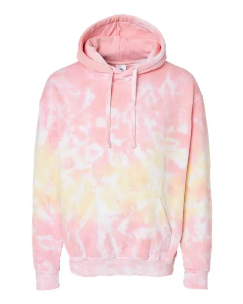 Colortone Men's Tie-Dyed Hooded Sweatshirt