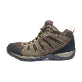 Columbia Hiking Boots Fabric Brown Colour For Men