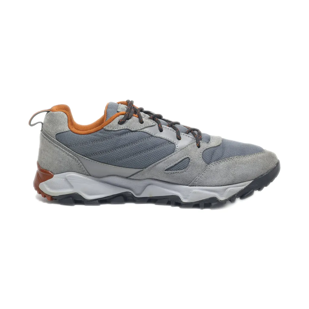 Columbia Hiking Boots Fabric Grey Colour For Men