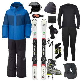 Columbia The Works Package w/ Bibs - Boy's Ski