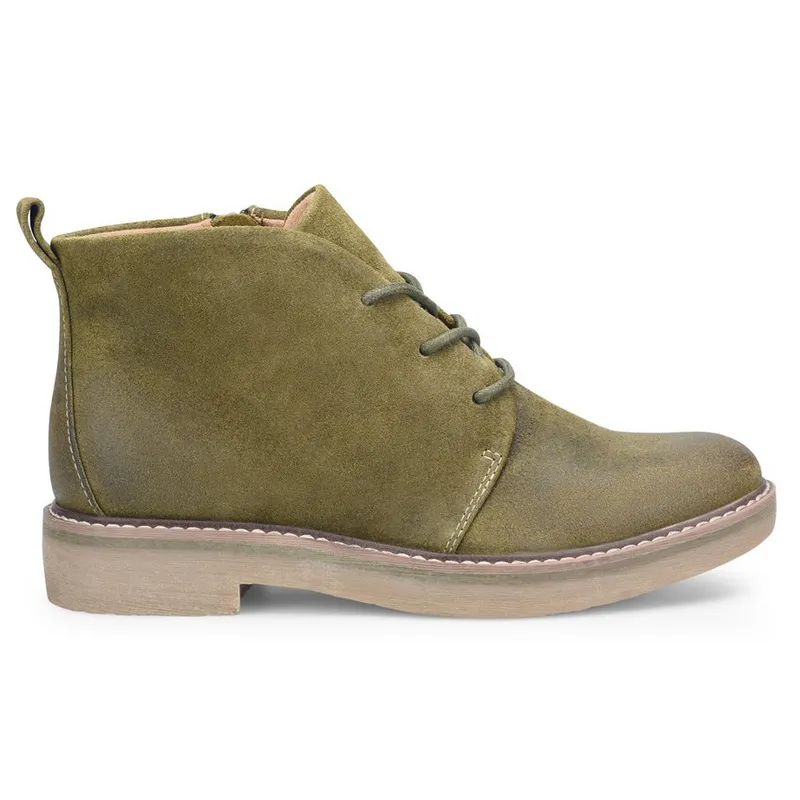 Comfortiva Rebeca Chukka Boot in Citron Green - Women's