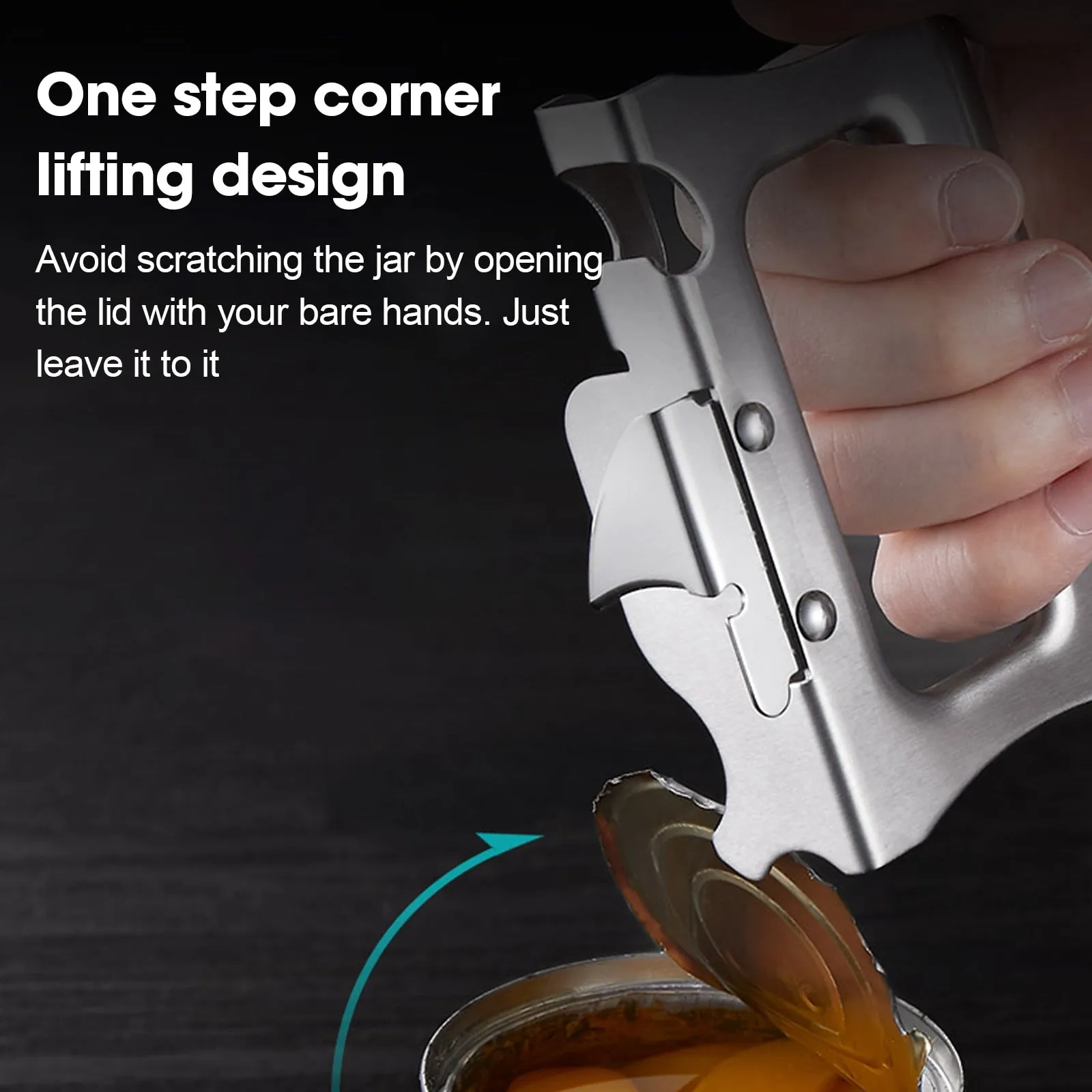 Commercial Can Opener Manual 2 in 1 Opener Portable Can Opener