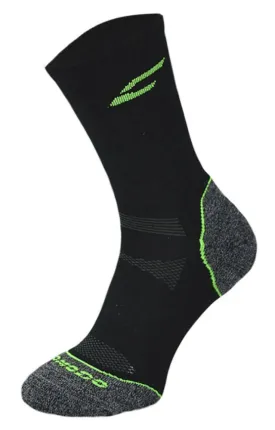 COMODO - Trekking Performance Socks (6-8 / Black - Green)