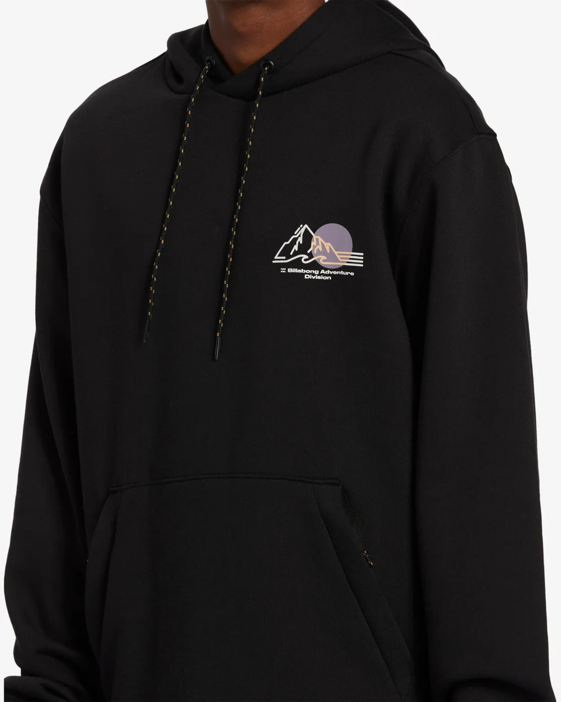 Compass Pullover Sweatshirt - Black