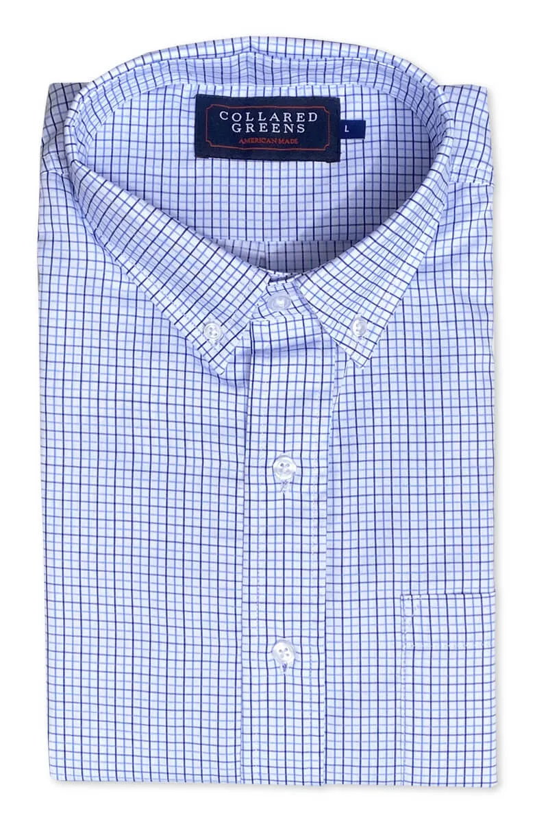 Concord: Brookline Button Down Shirt - Blues