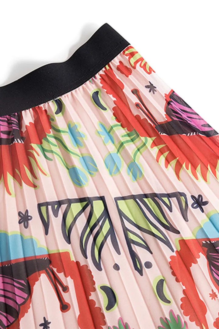 Conga Skirt - Spirit Animal Art Print