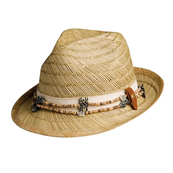 Conner Rush Straw Fedora Hat