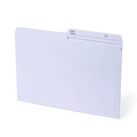 Continental File Folders Letter Size 100box Ivory White