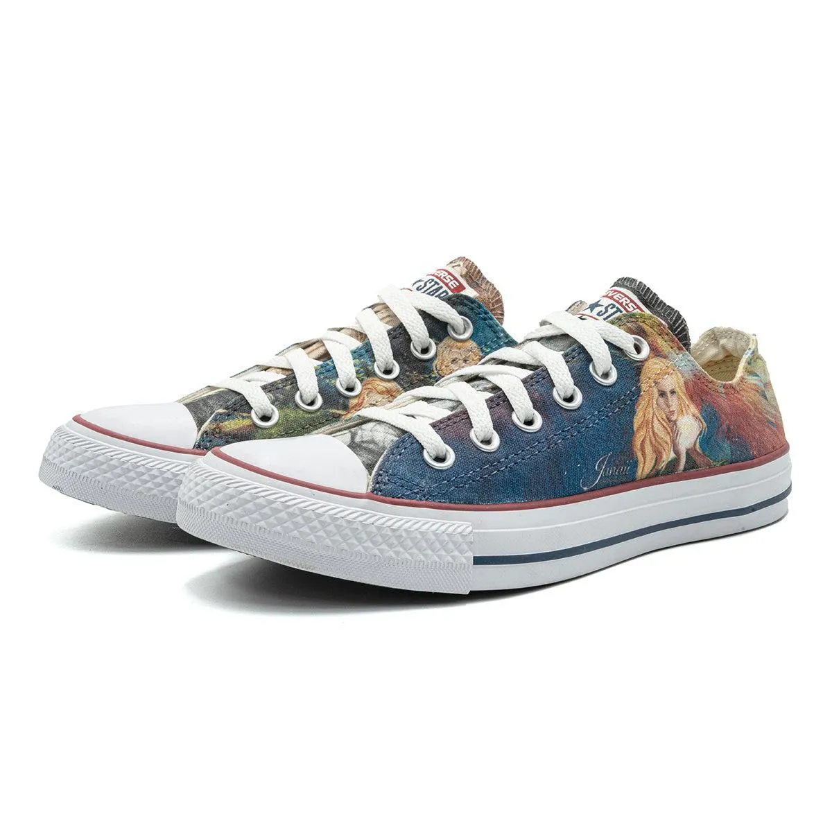 Converse All Star Converse Low-Top Sneakers Fabric Multicolour Colour For Women