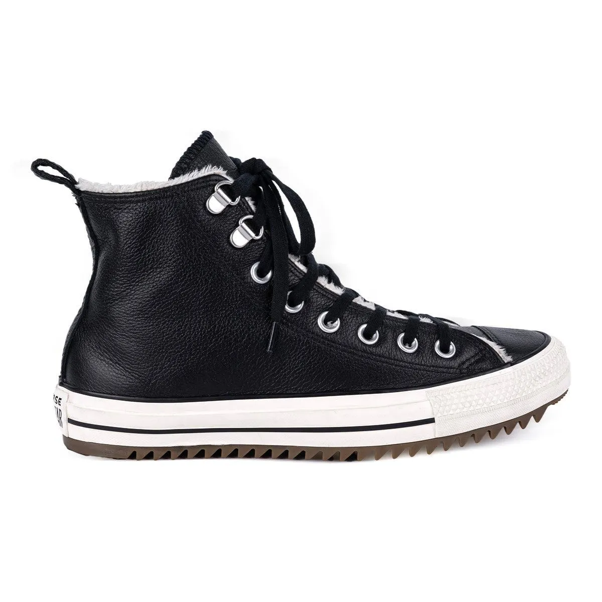 Converse All Star Hi High-Top Sneakers Leather Black Colour For Women