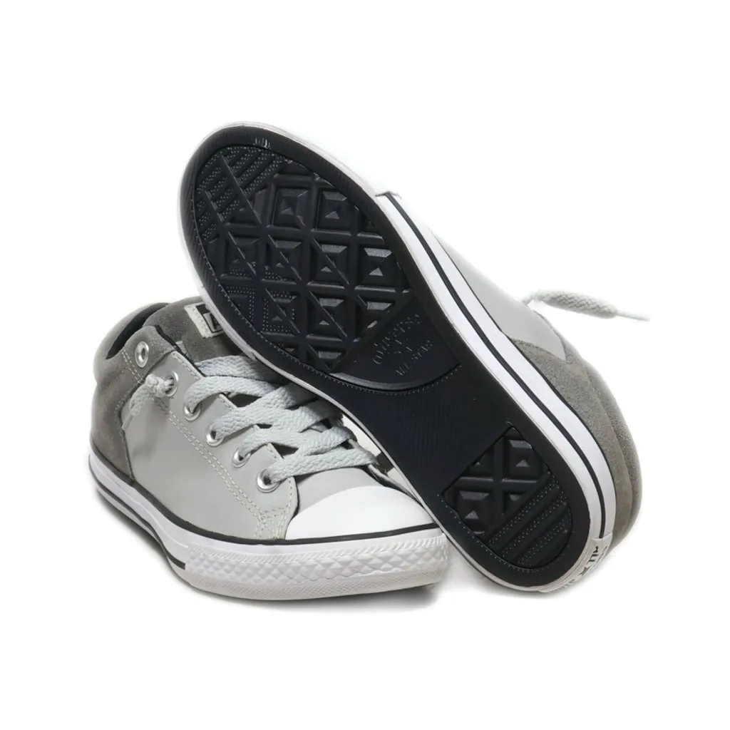 Converse All Star Low-Top Sneakers Leather Grey Colour For Women