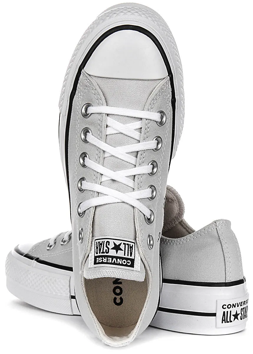 Converse All Star Ox Lift A11538C In Light Grey