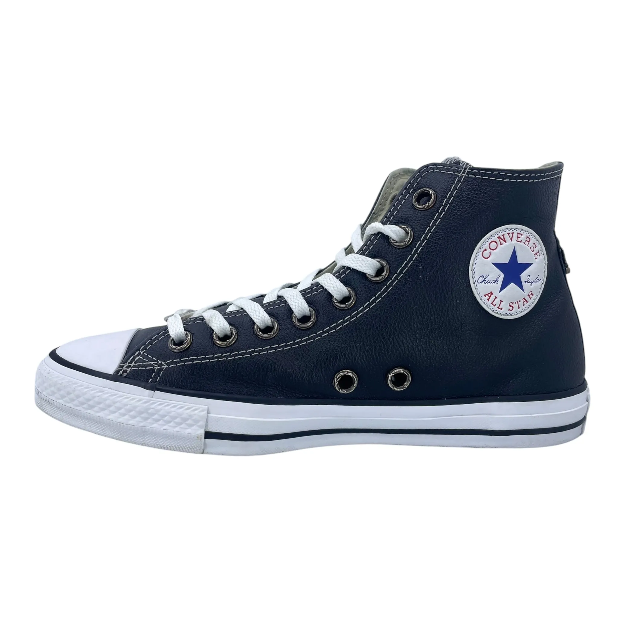 Converse Chrome Hearts 3 Cross Leather Chuck Taylor All Star 70 Hi Black Pre-Owned