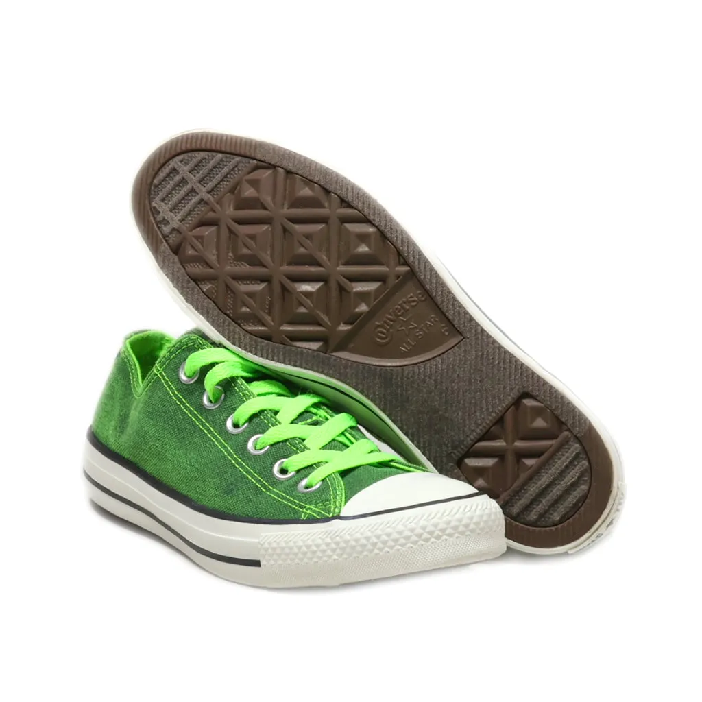 Converse Chuck Taylor All Star Low-Top Sneakers Canvas Green Colour For Women