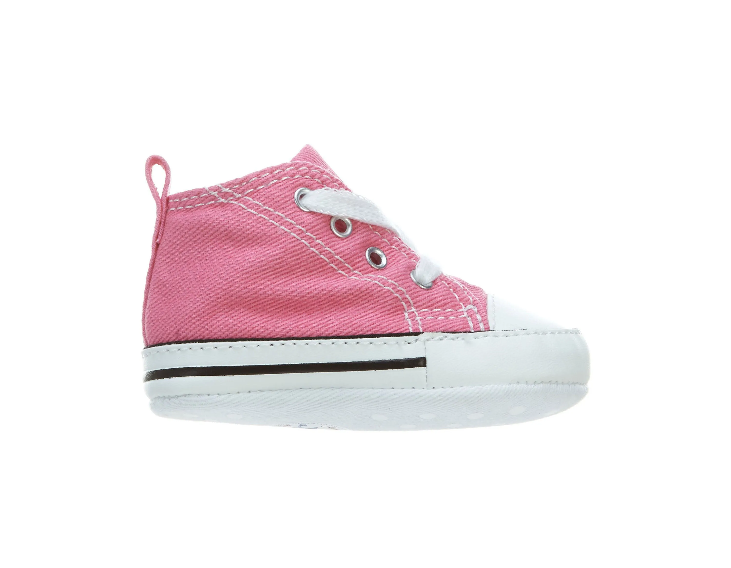 Converse First Star Pink Hi Top Crib Shoes