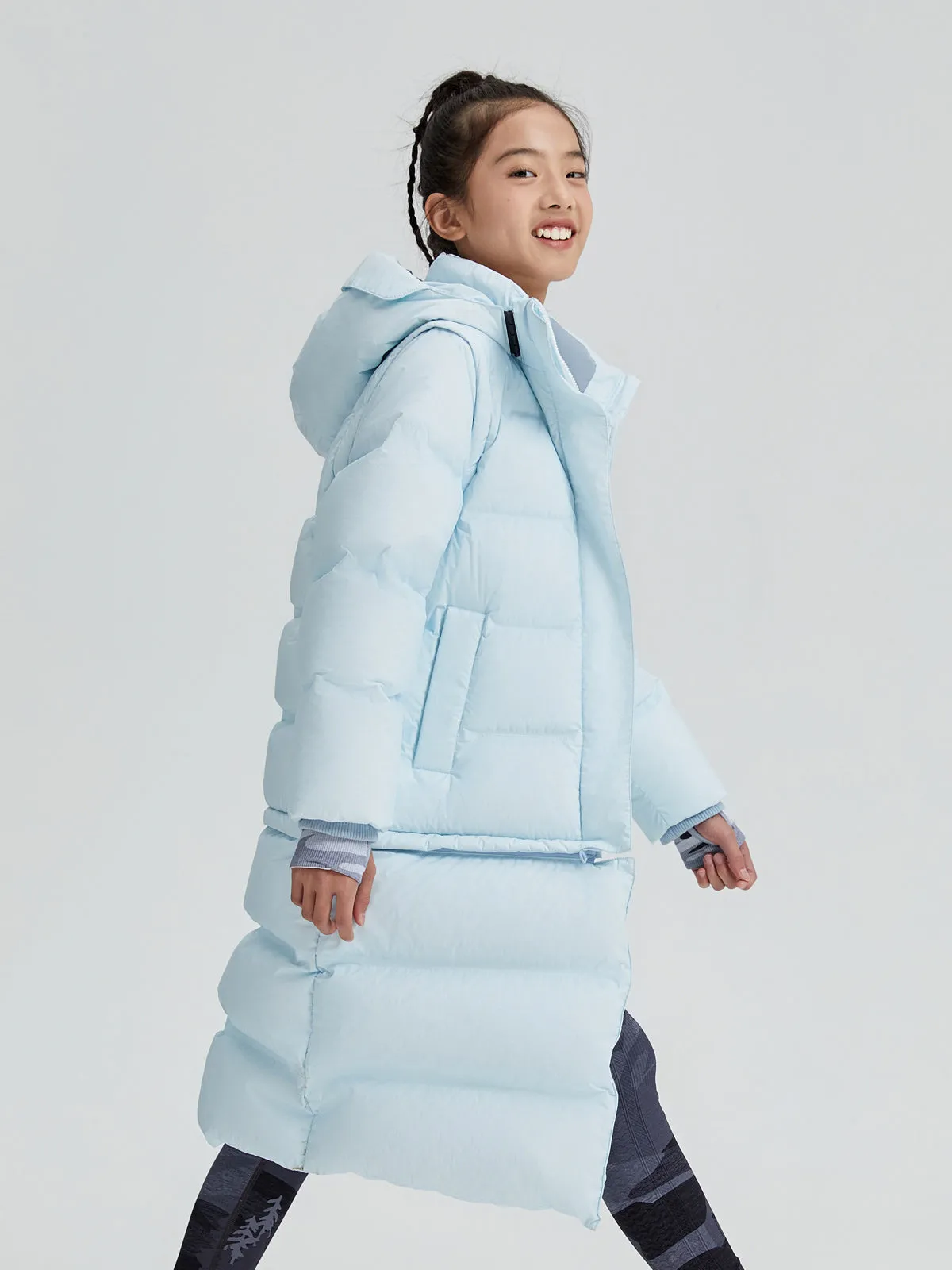 Convertible Parka Down Jacket