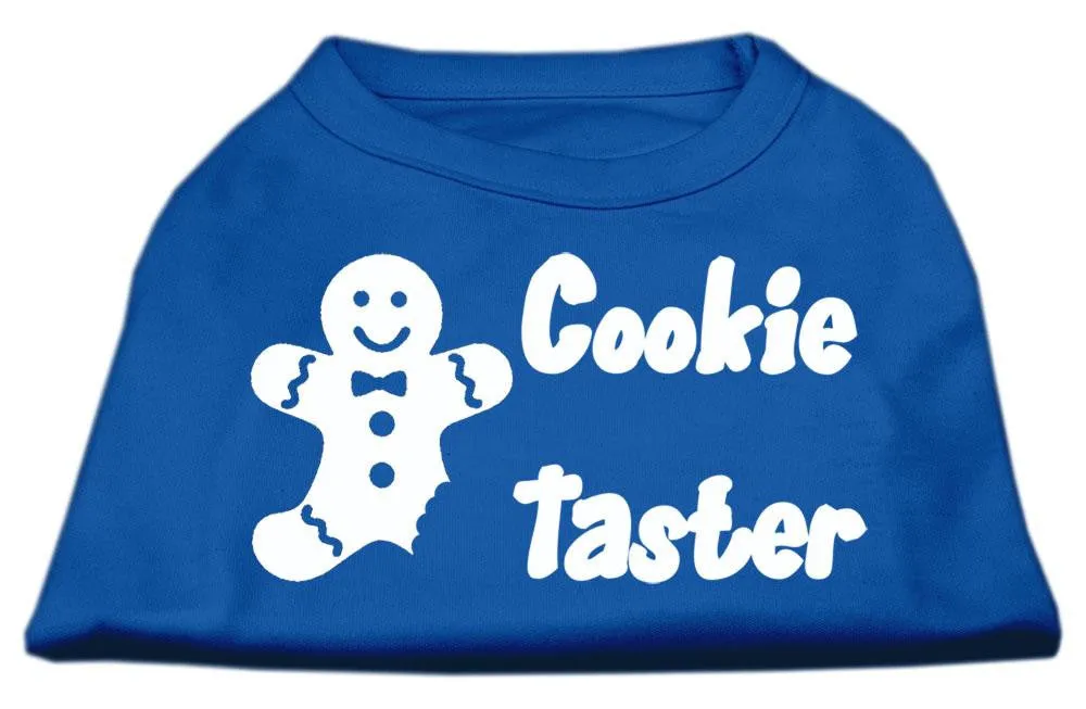 Cookie Taster Screen Print Shirts Blue XS (8)