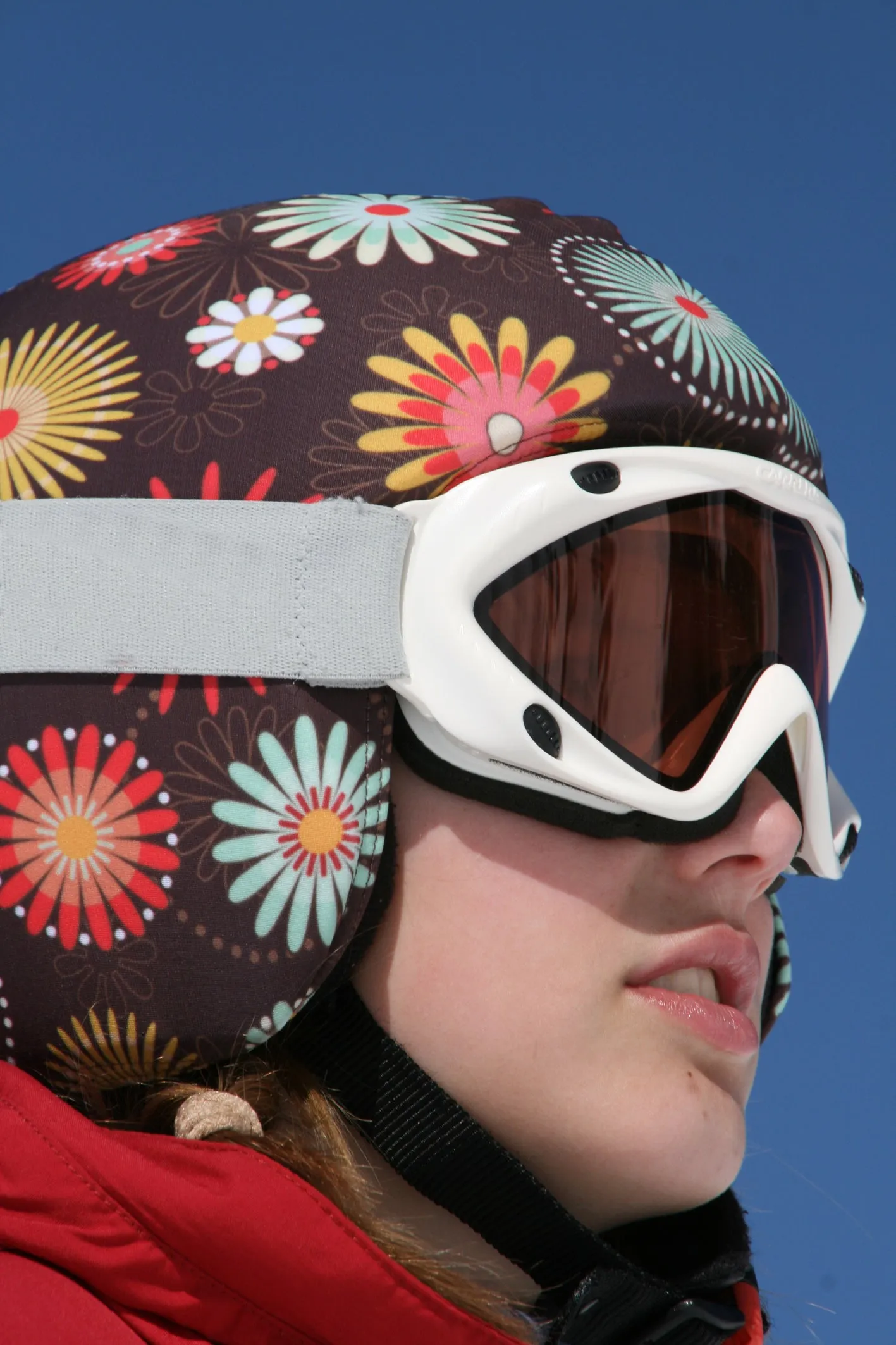 Coolcasc Printed Cool Helmet Cover Flowers