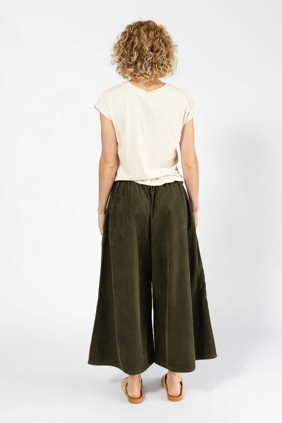 Corduroy Pants - Khaki