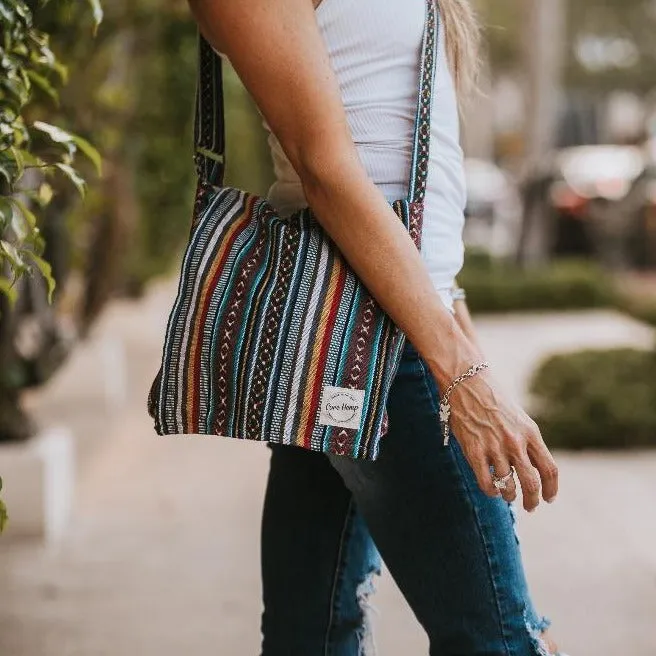 Core Hemp Crossbody Messenger Bag - ॐ Boho