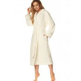 Cosy Satin Trim Bathrobe