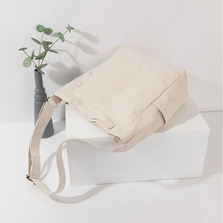 Cotton Canvas Hobo Bag Canvas Hobo Crossbody Bag Womens