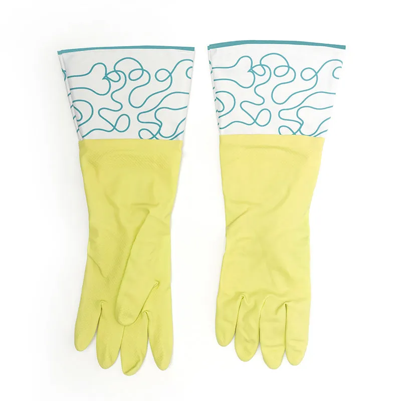 Cotton Lined Dog Washing Gloves