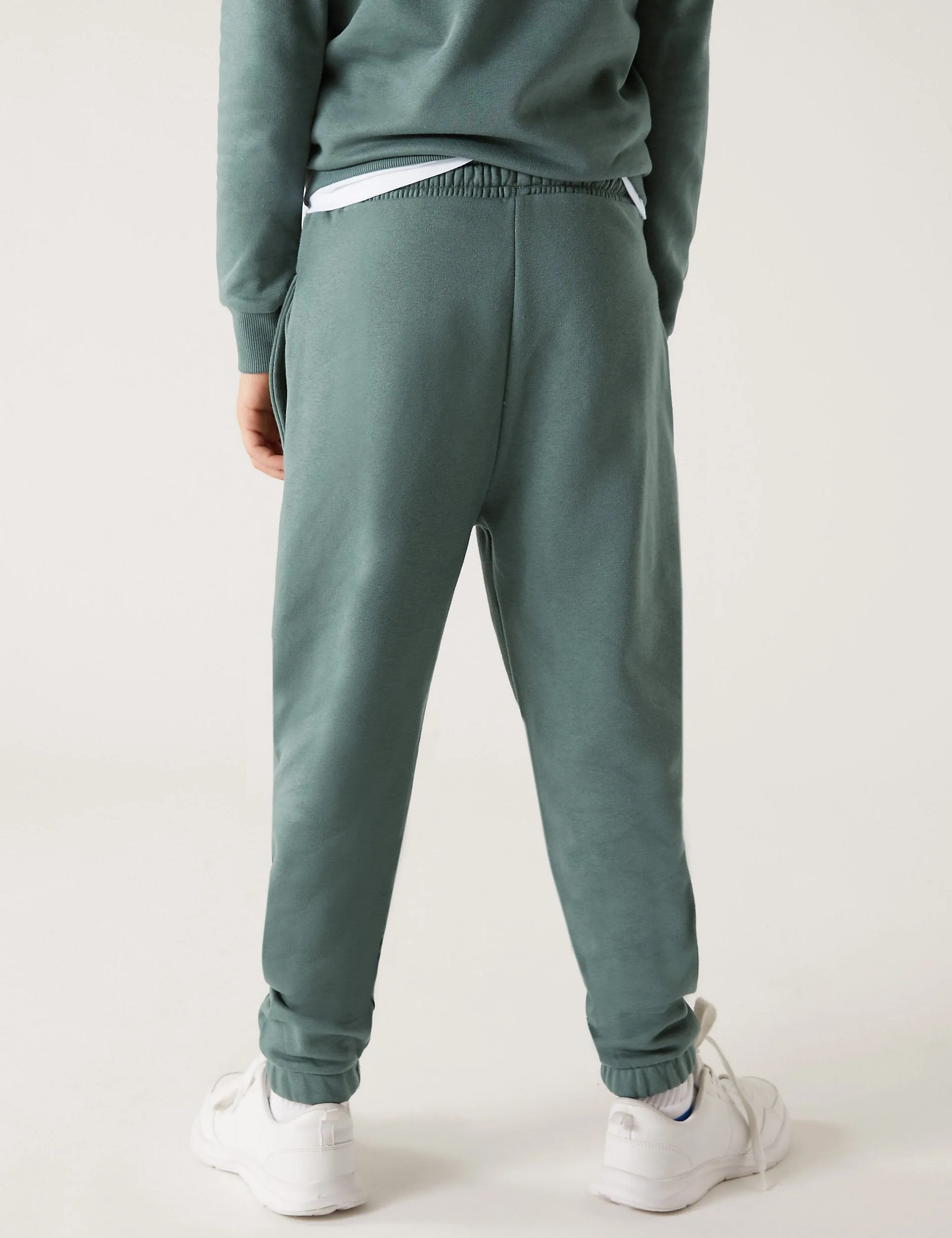 Cotton-rich joggers (6-16 years) Marks & Spencer