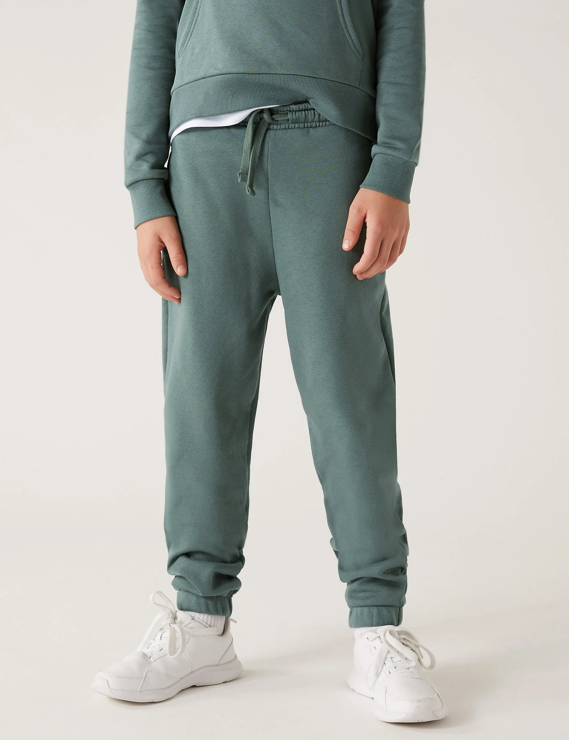 Cotton-rich joggers (6-16 years) Marks & Spencer